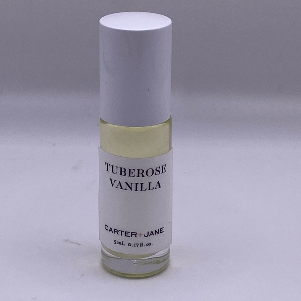 Tuberose Vanilla Perfume Oil - White